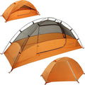 Clostnature Lightweight Tent for Backpacking - 1/2/3/4 Person Ultralight Backpacking Tent Waterproof Easy Setup Camping Tent Hiking Tent for Outdoor Hiking and Mountaineering