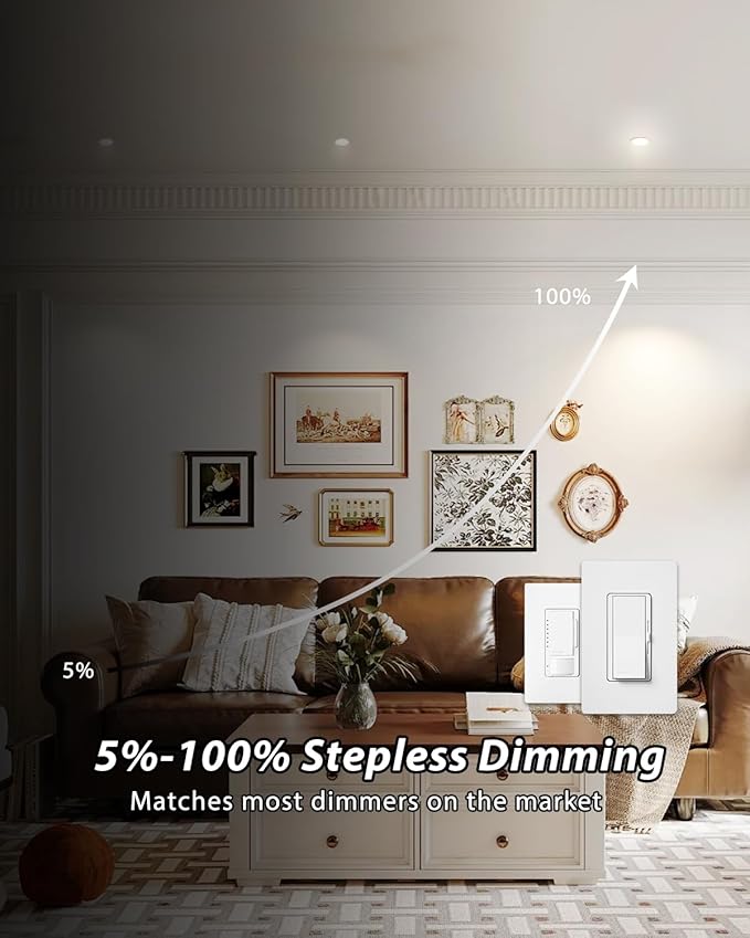 Adetu 3 Inch 5CCT Anti-Glare LED Downlight with Junction Box 2700K/3000K/4000K/5000K Selectable CRI90+ 12W COB 1160LM IP65 Waterproof Dimmable-ETL and Energy Star Certified (White12 Pack)