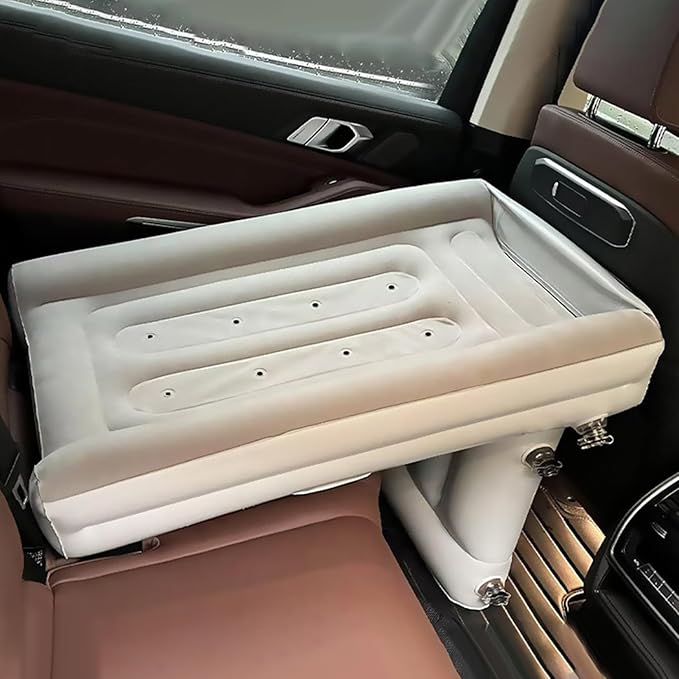 Inflatable Car Mattress Blow – Modern Backseat Sleeping Bed Pump Kids Rear Seat Camping Hiking Outdoor Travel SUV | Camping Hiking Outdoor Travel SUV Van Airplane Train