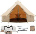WHITEDUCK Regatta Canvas Bell Tent - w/StoveJack Waterproof 4 Season Luxury Camping and Glamping Yurt Tent Outdoor