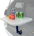 HKTE Car Tailgate Table for SUVs and Vans Multi-Functional Folding Camping Table for Cars Ideal for Outdoor Activities Road Trip Travel and Tailgating