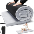 Foam Camping Mattress - Portable Sleeping Pad for Camping Tent Car &amp Floor - Washable Cover &amp Roll Up Travel Bag - Cot Mattress for Travel &amp Guests