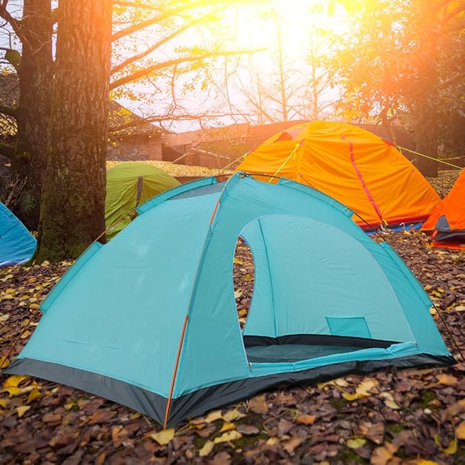 Aluminum Alloy Tent Poles Replacement 2pcs Lightweight Aluminum Tent Pole for Camping Hiking Durable Collapsible Tent Poles 142 inch/pc