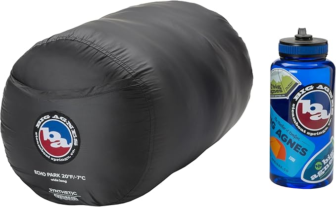 Big Agnes Echo Park 40 (FireLine Max) Backpacking and Camping Sleeping Bag