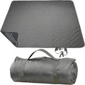 Waterproof Picnic Blanket 80 * 80 in Portable with Carry Strap for Beach Mat or Family Outdoor Camping Party Park Blanket for Grass Park Hiking Travel