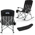 Picnic TIME NFL Unisex-Adult NFL Outdoor Rocking Camp Chair XL Heavy Duty Camping Chair for Adults