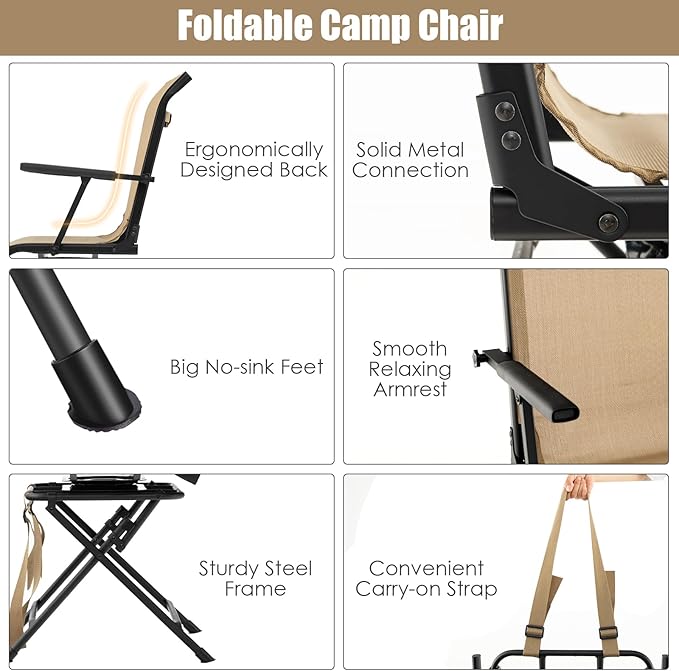 GYMAX Hunting Chair 360 Degree Swivel Hunting Blind Chair with Carry Handle 330 lbs Capacity Comfortable Waterproof Portable and Silent Folding Dove Hunting Chair for Blinds