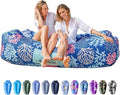 AlphaBeing Inflatable Lounger Beach Chair Accessories Air Sofa Hammock Inflatable Couch for Camping Backyard Lakeside with Compression Sacks Ideal Outdoor Gifts for Adults