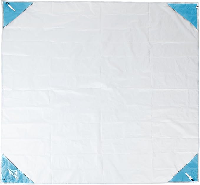 Montem Premium Pocket Blanket/Compact Picnic Beach Outdoor Camping Blanket Made from Premium Soft and Lightweight Water Resistant Material Ideal for Camping/Traveling/Hiking (Blue)