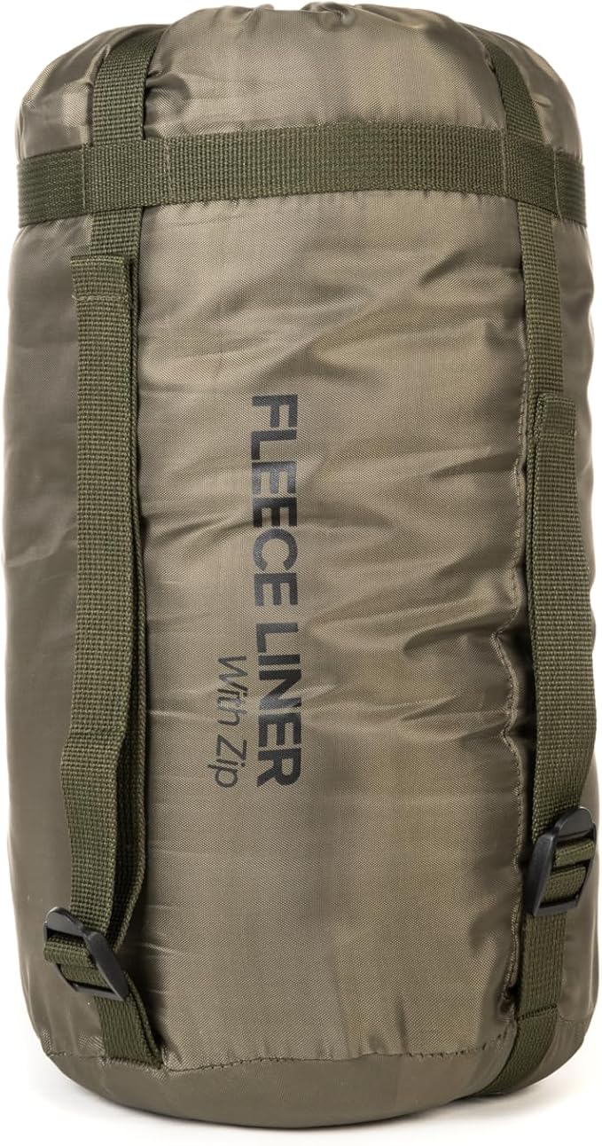 Snugpak Fleece Sleeping Bag Liner with Side Zip