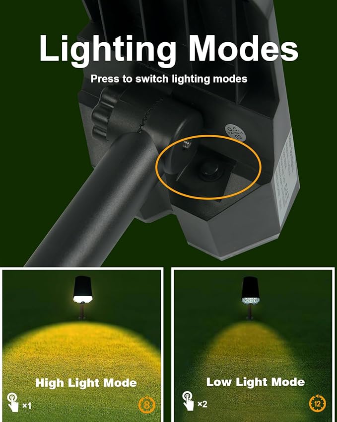 4 Pack Solar Powered Outdoor Spot Lights Outside Waterproof 20 LEDs Landscape Spotlights Dusk to Dawn for House Yard Tree Plants Walls Path Garden Statues Superior Accent Lamp Warm White