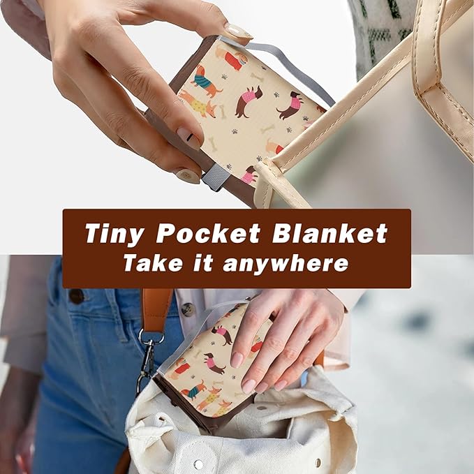 Picnic Blanket Waterproof – Packable Sand Proof Beach Blanket (0.42lb/0.66lb) Compact &amp Foldable Fits in Pocket with Integrated Stakes Ideal for Camping Hiking Travel Concert Festival