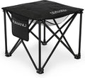 NUMANU Oversized Padded Camping Stool for Adults Thick Padded 18.5 Heavy Duty Outdoor Camp Chairs with Anti-Slip Feet &amp Carry Bag Folding Ottoman Foot Rest for Travel Max 500lbs
