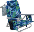 ZENPETIO Beach Chair Camping Chair for Adults Reclining Backpack Chair for Pool Beach Camping Outdoors
