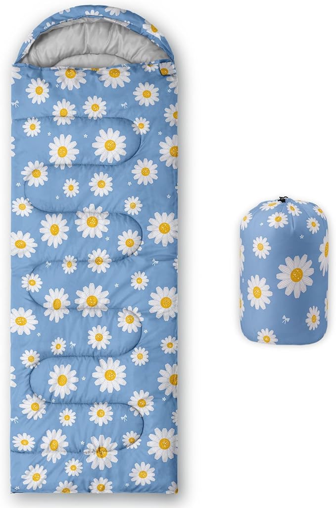 Kids Sleeping Bag for Boys Girls3D Basketball Print-Lightweight Warm Portable Outdoor Indoor-Waterproof Cold Weather Resistant Sleeping Bag for Camping Hiking