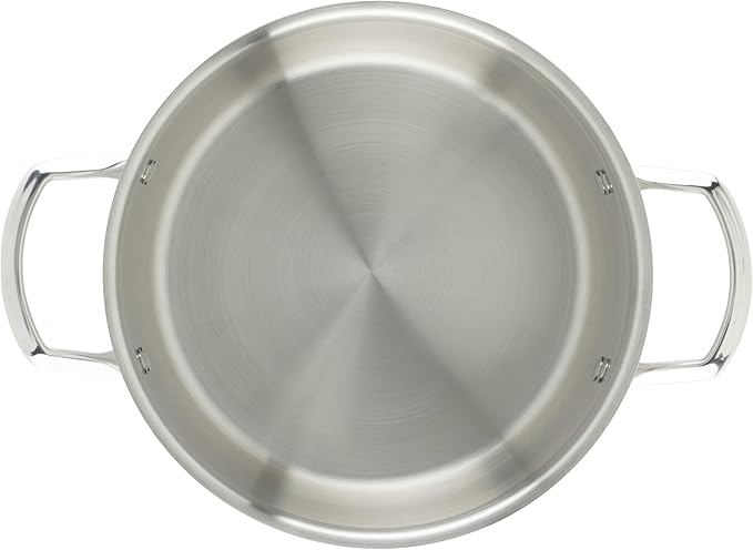 WINCO Tri-Ply Stock Pot Silver