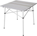 Stansport Aluminum Slat Table 27.5 x 27.5 x 27.5 White
