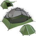 Clostnature Lightweight Backpacking Tent - 1/1.5/2/3/4/6 Person Ultralight Waterproof Camping Tent 3 Season Large Size Easy Setup Tent for Family Outdoor Hiking and Mountaineering