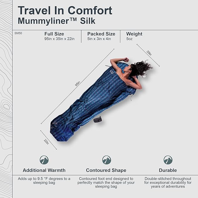 Sleeping Bag Liner - Silk