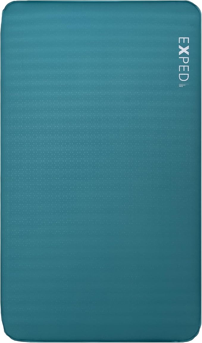 Exped MegaMat Duo Medium - Self Inflating Soft Car Sleeping Mat 4” Foam Pad Pump Included
