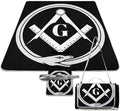 Masonic Faith Hope and Charity Freemason Logo Black Waterproof Outdoor Picnic Blanket Sandproof Beach Mat for Camping Hiking Grass Travelling