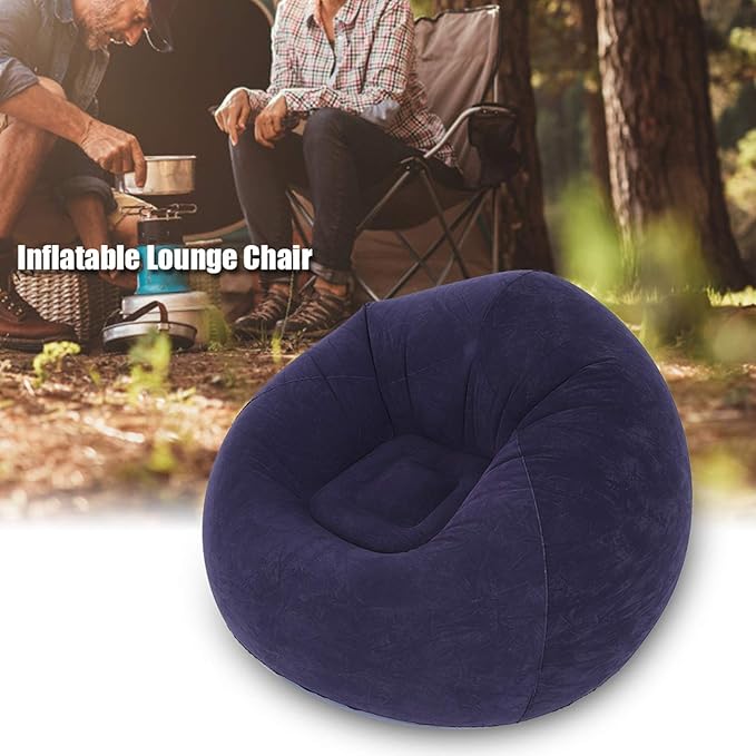 Inflatable Couch Inflatable Chair Single Spherical Blow up Chair Camping Lounge Chair Portable Beach Chairs for Traveling Picnic Chairs for Dorm Room Outdoor Travel Camping Picnic