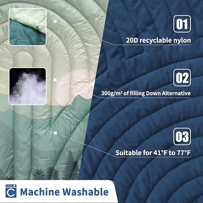 Camping Blanket Puffy Polar Fleece Blanket Lightweight Warm Outdoor Blanket for CampingTraveling Stadium Hiking Picnics