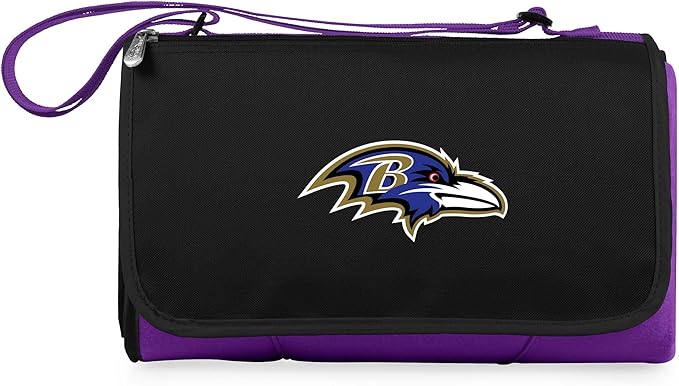 PICNIC TIME NFL Chargers Blanket Tote Outdoor Picnic Blanket - Beach Blanket - Camping Blanket