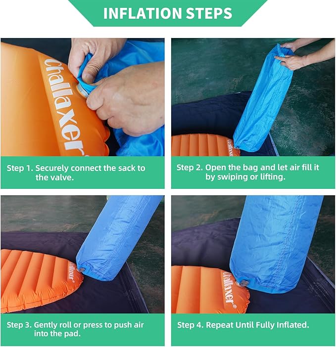 Ultralight Sleeping Pad for Camping 74.8x23.2 Camping Mat with Pump Sack Inflatable Sleeping Pads Compact for Camping Backpacking Hiking Traveling Tent