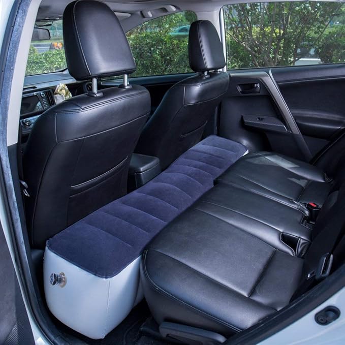 OGLAND Inflatable Car Air Travel Bed Mattress for Back Seat Gap Pad 130×28×42 cm Auto Accessories Inflation Bed Without AIR Pump