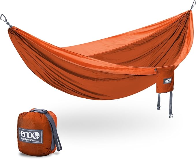 ENO Eagles Nest Outfitters DoubleNest Lightweight Camping Hammock 1 to 2 Person Special Edition Colors ATC
