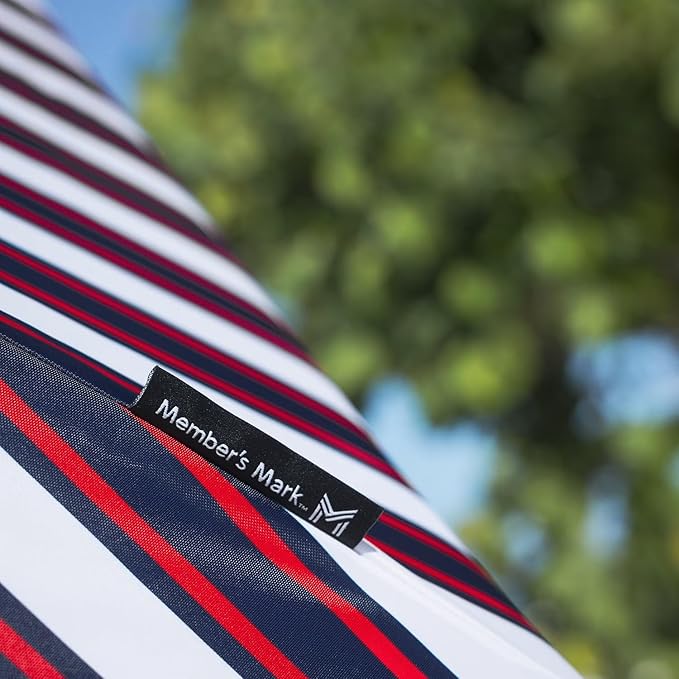 Member's Mark Beach Umbrella (Nautical)