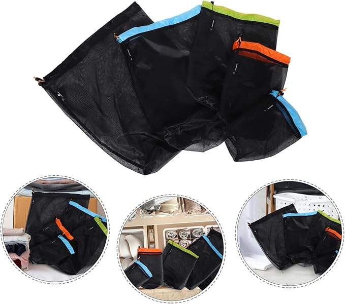 VICASKY 1 Set Compression Storage Bag for Lightweight Mesh Drawstring Sack for Camping Travel Hiking Outdoor Sports Portable