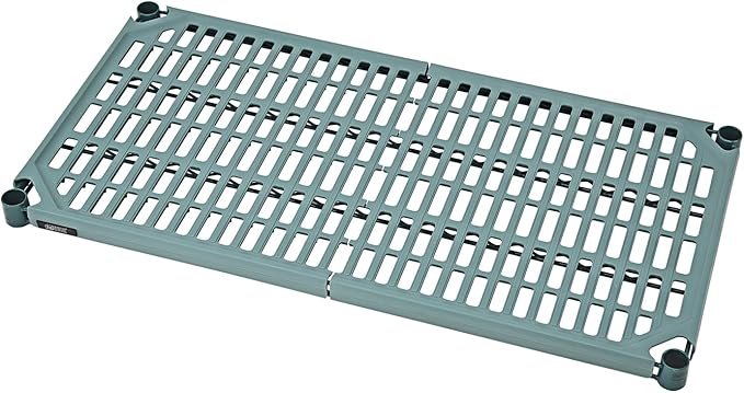Quantum Storage Systems 2142WPM Polymer Shelf Mat Carbon Steel Epoxy Coated Green/Polymer NSF