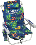 Tommy Bahama 5 Position Beach Chair (Green Leaves)