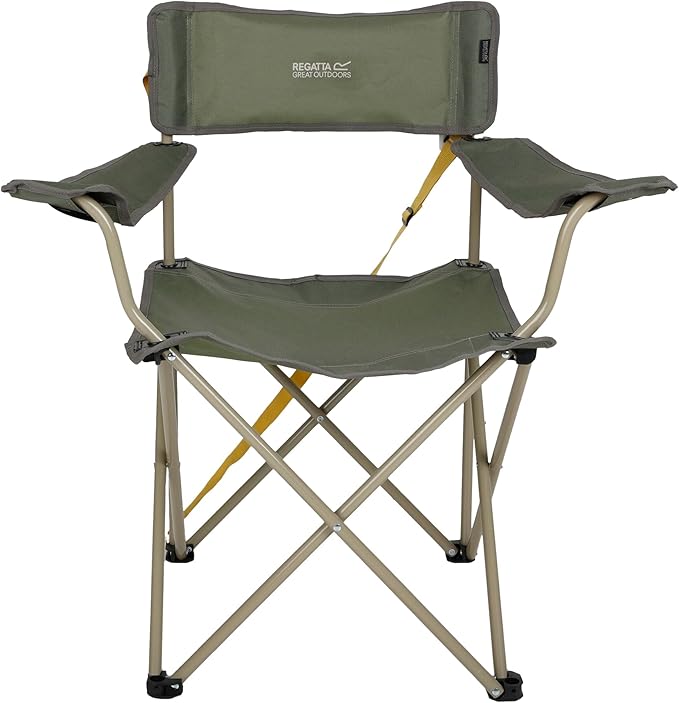 Regatta Isla II Folding Chair (One Size) (Ash)