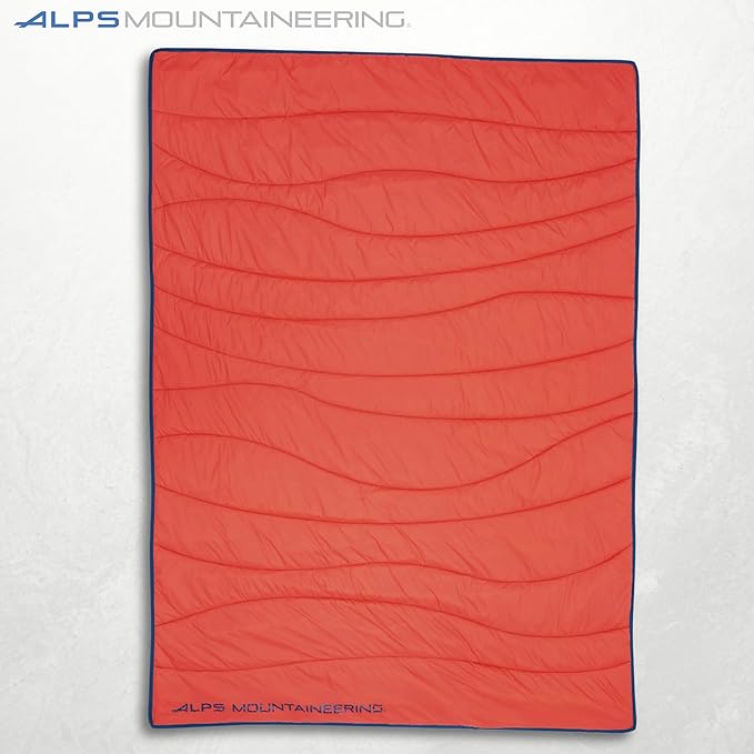 ALPS Mountaineering Stargaze Blanket – Lightweight Insulated Camping Blanket with TechLoft Silver Fill Water-Resistant Nylon Shell &amp Compact Stuff Sack for Travel &amp Outdoor Use