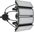Kekeou 400W Stadium Lights Outdoor LED 56000LM Flood Lights Outdoor 6500K Arena Light Wider Lighting Angle Court Field Light IP67 Waterproof for Parking Lot Sports Court - Black
