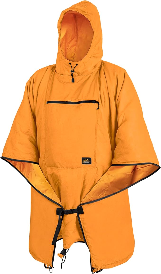 Helikon-Tex Swagman Roll Military Poncho - Multi-purpose Poncho &amp Emergency Poncho - Survival Gear - Woobie Blanket &amp Jacket