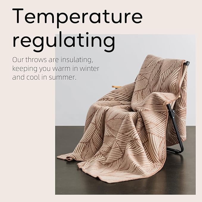 100% Wool Blanket 48 x 62 Warm Thick Washable Military Wool Blanket Great for Camping Outdoors Sporting Events Survival Kits