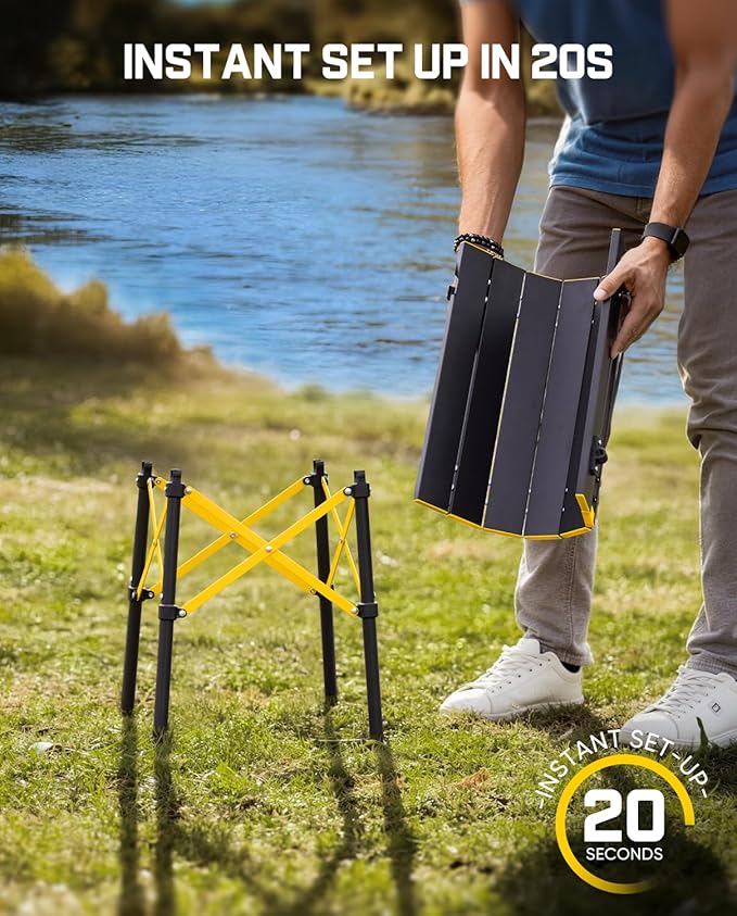 FanttikOutdoor Alpha C4 Ultra Camping Tent &amp FanttikOutdoor Zeta V11 Pro Camping Table