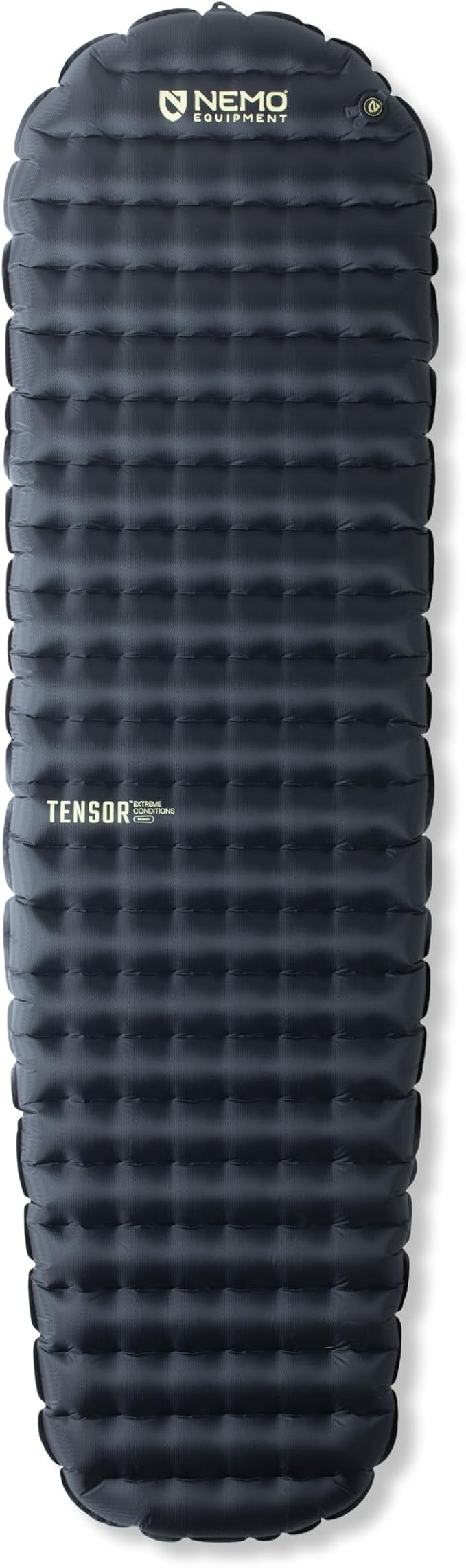 Nemo Equipment Tensor Extreme Conditions Sleeping Pad - Regular Mummy (72 x 20) - Black/Birch Bud/Citron