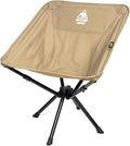 ONETIGRIS Forrest Camping Chair Set Up in Seconds Lightweight Folding Chair for Backpacking Hiking Beach Lawn Travel Support 330 lbs (Coyote Brown)