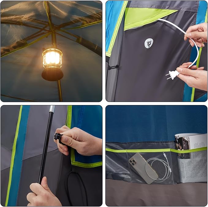 CAMEL CROWN Tents for Camping 4/6 Person Tent Waterproof Easy Setup Backpacking Tents