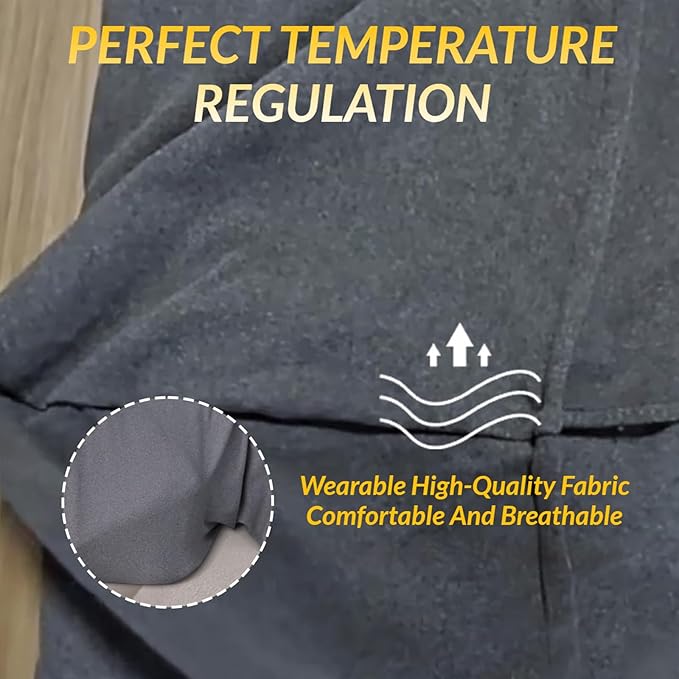 2026 New Wearable Sleep Bag Hug Blanket for Adults Breathable Sensory Compression Blanket for Stress Relief &amp Relaxation Portable Sleeping Bag Ideal Travel Companion