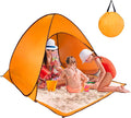 Pop Up Beach Tent Anti UV Automatic Sun Shelter Umbrella Portable Sun Shade Shelter for 2-3 People Outdoor Instant Pop Up Beach Shade Tent with Carrying Bag