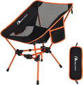 MOON LENCE Portable Camping Chair Backpacking Chair - The 4th Generation Ultralight Folding Chair - Compact Lightweight Foldable Chairs for Hiking Mountaineering Beach