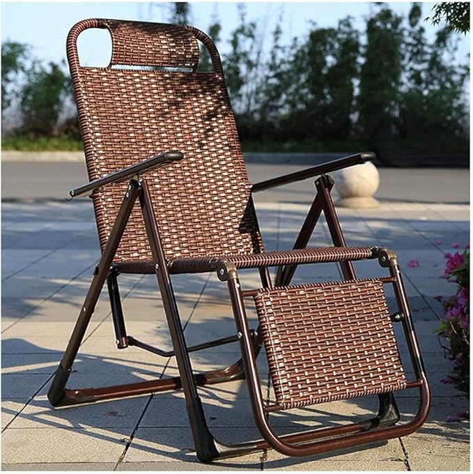 Folding Reclining Chairs Zero Gravity Chairs Lounger Deck Chairs Beach Chairs Sun Lounger Super Width 53 CM Beach Patio Garden Camping