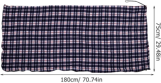 ABOOFAN Lightweight Adult Portable Outdoor Camping Sleeping Sack Blanket for Hiking Picnic Noon Break with Foldable Design and Warm Fleece Liner Compact and Easy to Carry