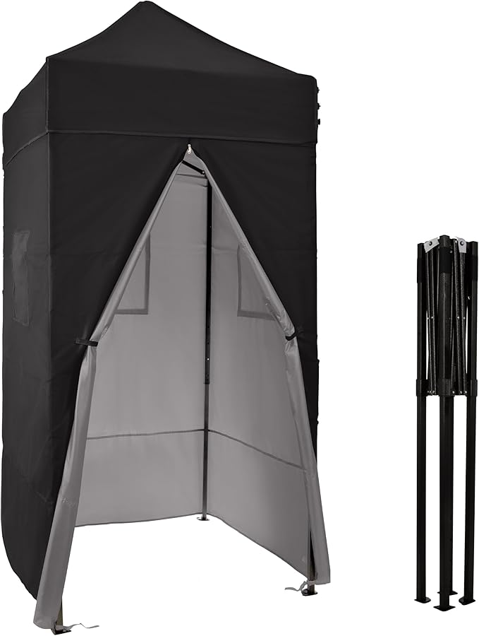 Pop Up Beach Canopy Tent Black k